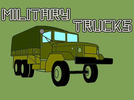Military Trucks Coloring